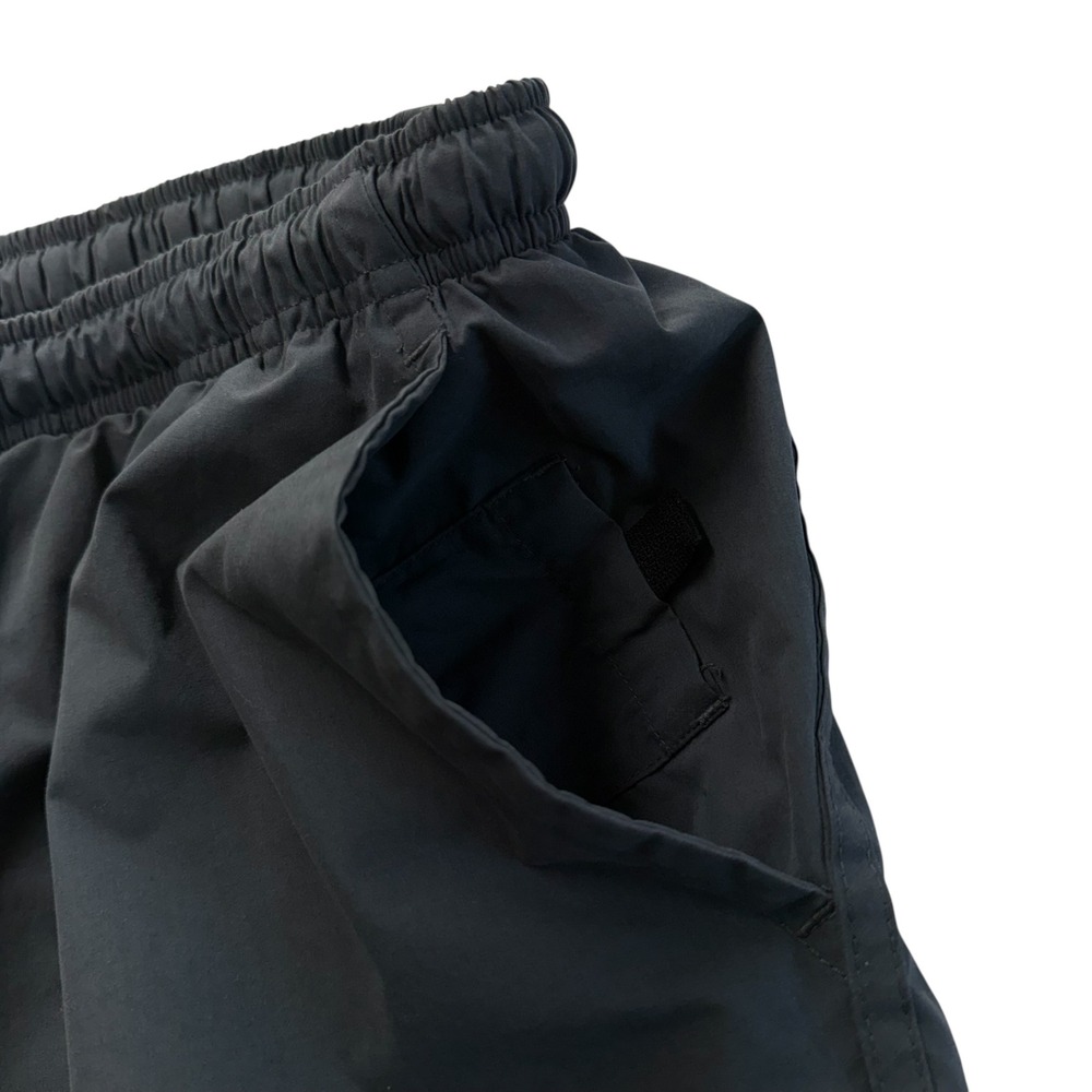 Nike‎ Vintage Mens XXL Black Mesh Lined Athletic Shorts Reflective Toggles #79 - Picture 3 of 7